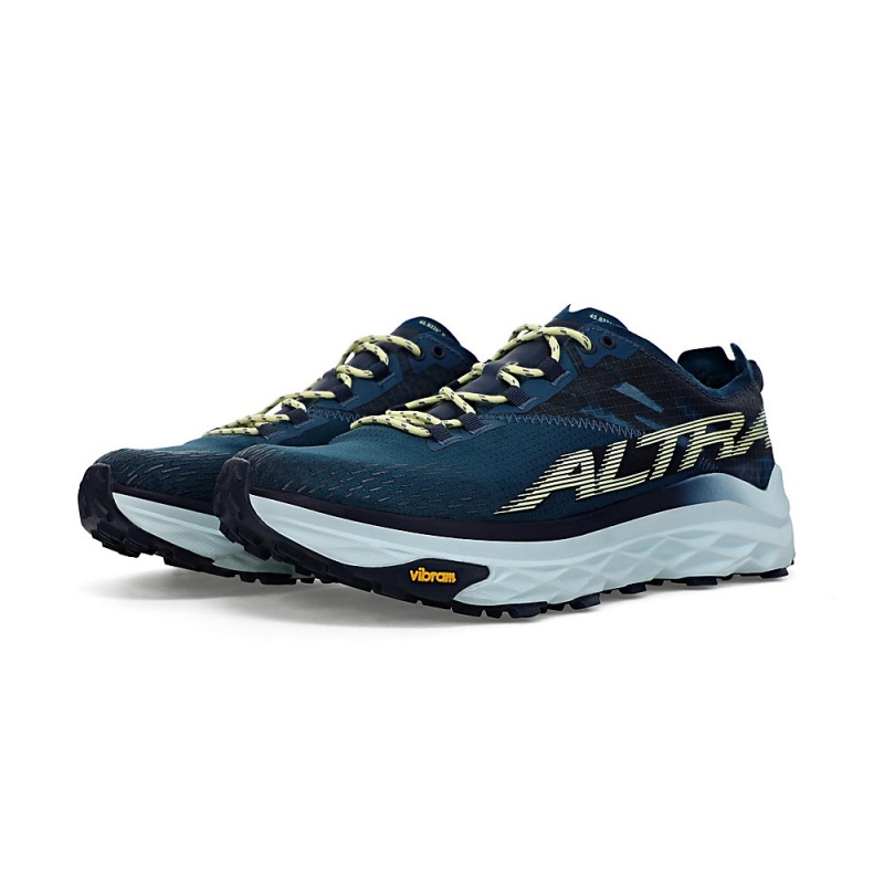 Sapatilhas Trail Running Altra MONT BLANC Feminino Azuis Escuro | AL3287S32