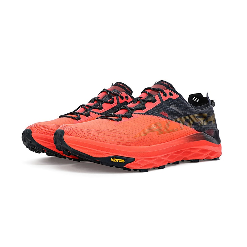 Sapatilhas Trail Running Altra MONT BLANC Feminino Coral Pretas | AL9135D58