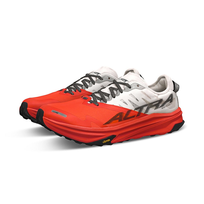 Sapatilhas Trail Running Altra MONT BLANC CARBON Feminino Branco Coral | AL6315G31