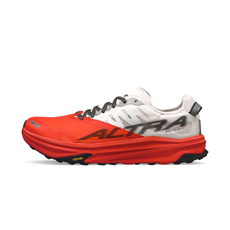 Sapatilhas Trail Running Altra MONT BLANC CARBON Feminino Branco Coral | AL6315G31