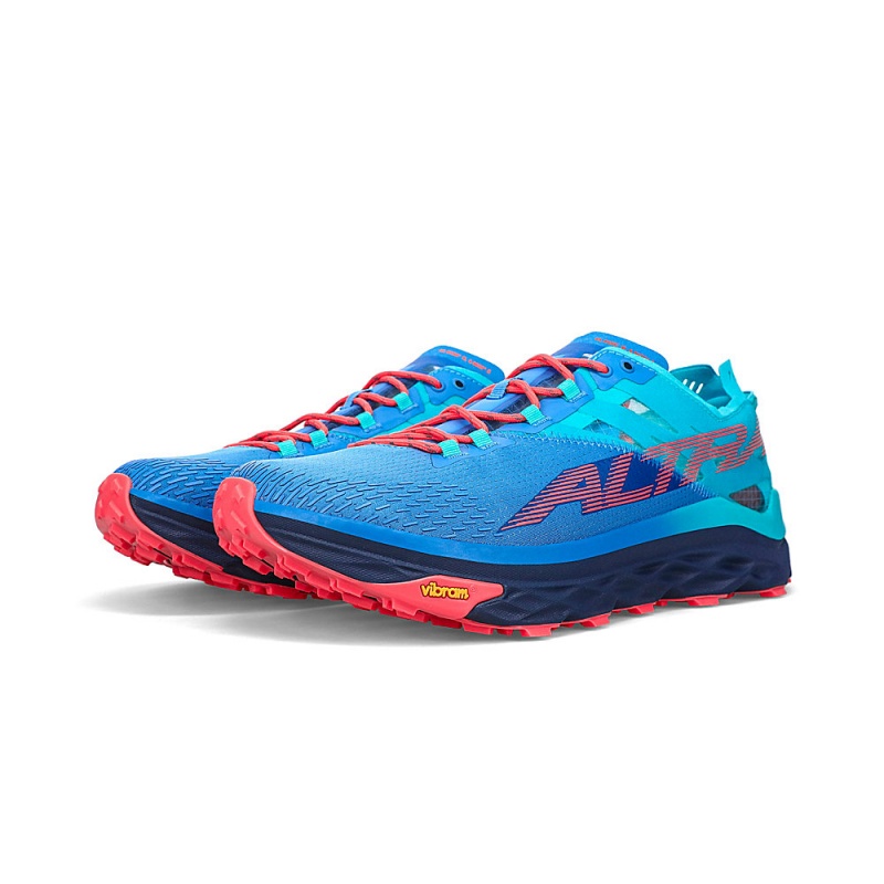 Sapatilhas Trail Running Altra MONT BLANC Masculino Azuis | AL4182S05