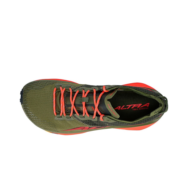 Sapatilhas Trail Running Altra MONT BLANC Masculino Verde Oliva | AL1742D24