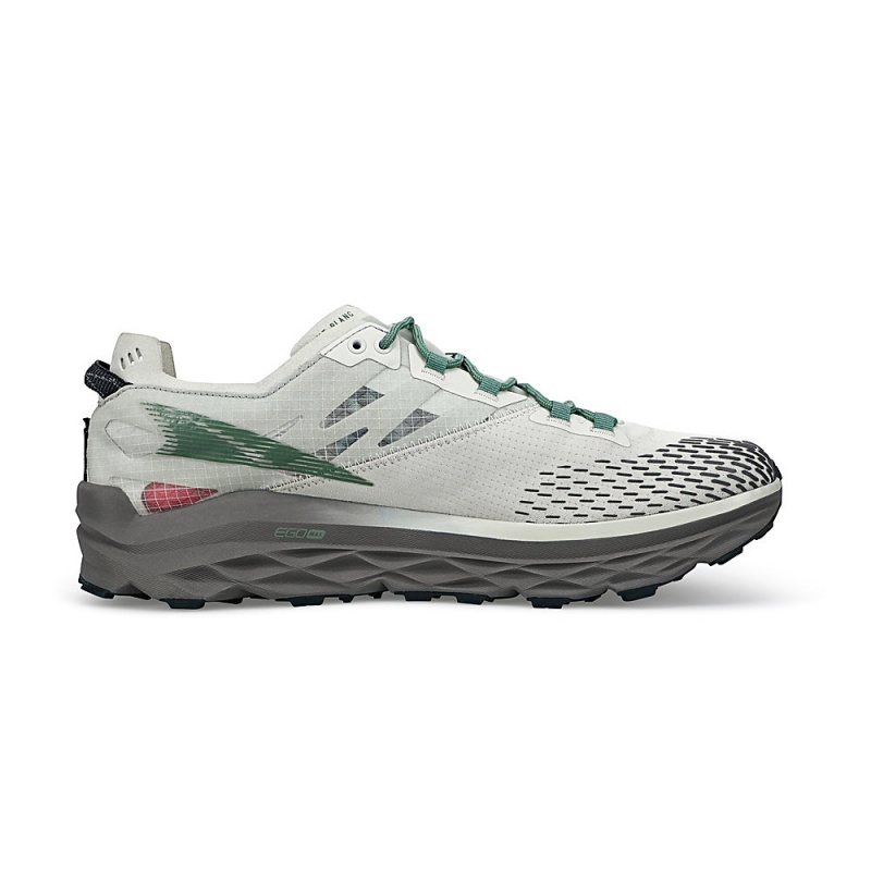 Sapatilhas Trail Running Altra MONT BLANC Masculino Cinzentas Verdes | AL4758G57