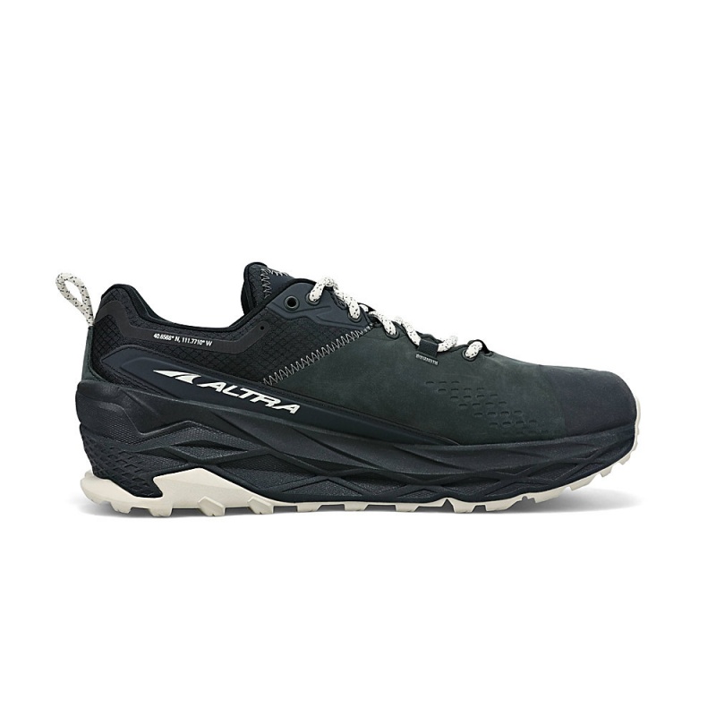 Sapatilhas Trail Running Altra OLYMPUS 5 HIKE LOW GTX Masculino Pretas | AL7185J83