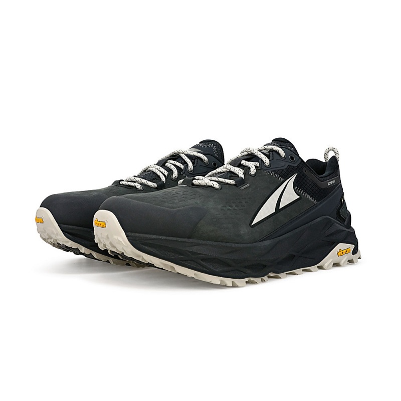 Sapatilhas Trail Running Altra OLYMPUS 5 HIKE LOW GTX Masculino Pretas | AL7185J83