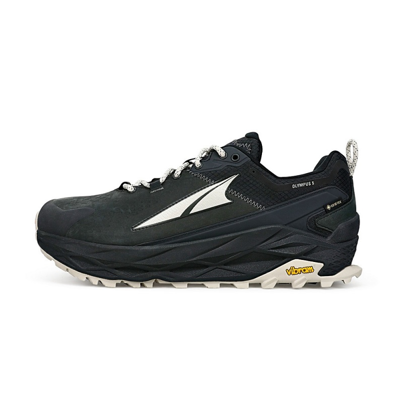 Sapatilhas Trail Running Altra OLYMPUS 5 HIKE LOW GTX Masculino Pretas | AL7185J83