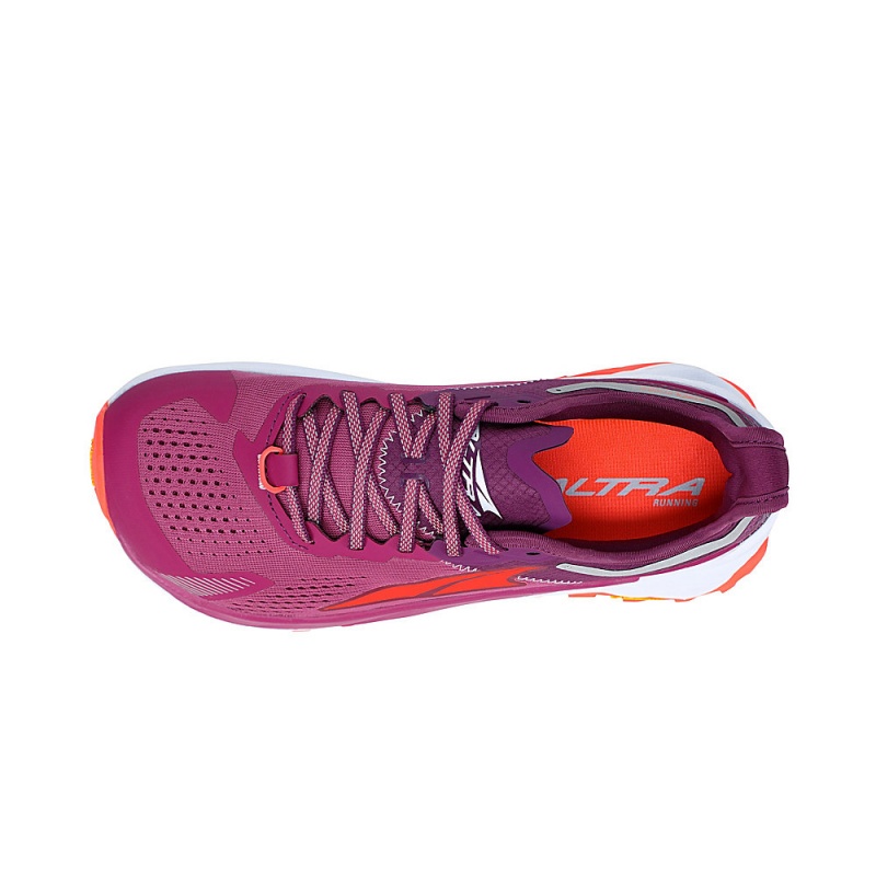 Sapatilhas Trail Running Altra OLYMPUS 5 Feminino Roxo Laranja | AL0869Q49