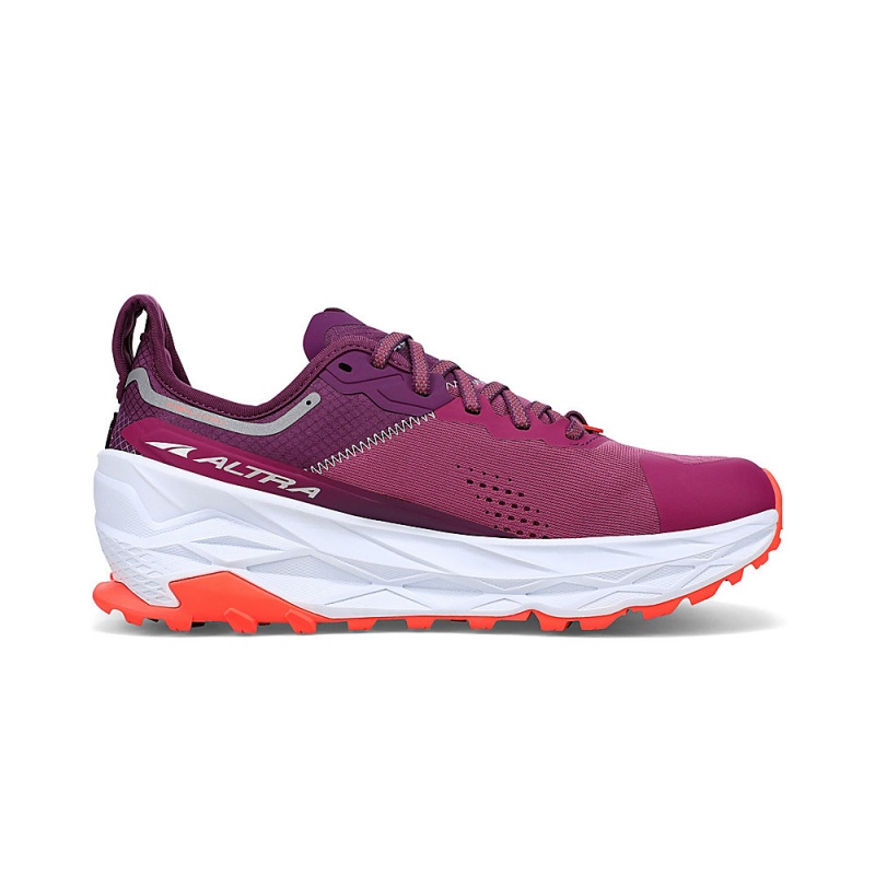 Sapatilhas Trail Running Altra OLYMPUS 5 Feminino Roxo Laranja | AL0869Q49