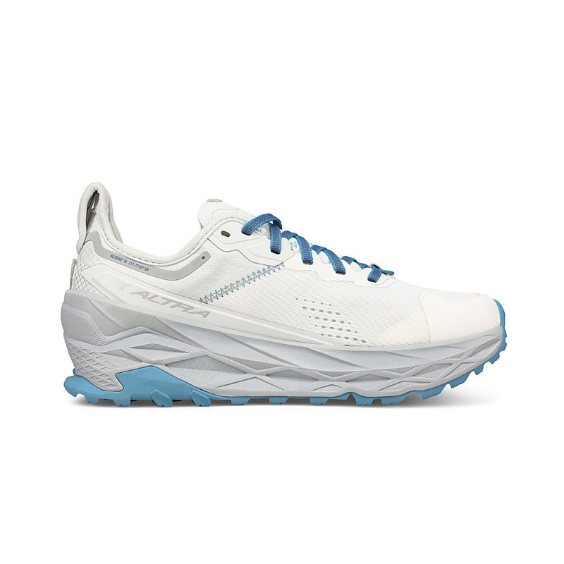 Sapatilhas Trail Running Altra OLYMPUS 5 Feminino Branco Azuis | AL4361U65