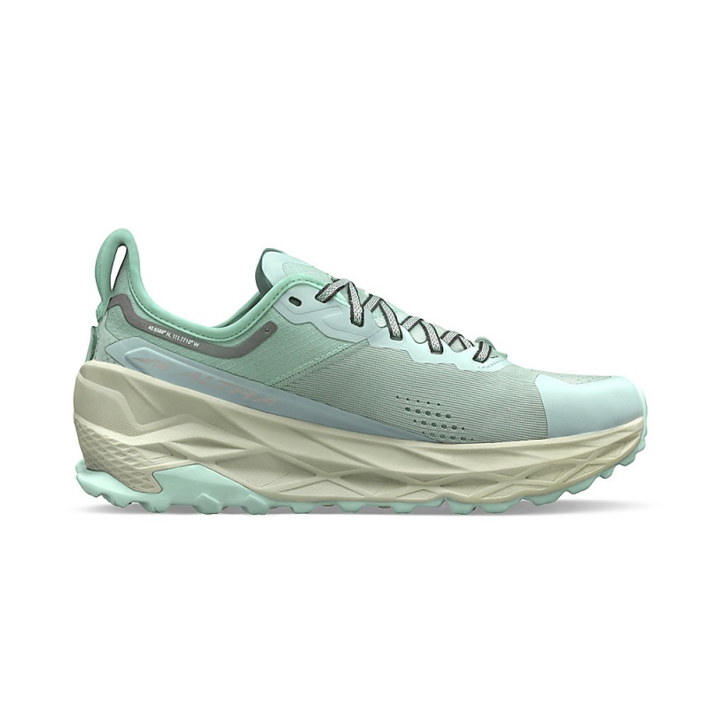 Sapatilhas Trail Running Altra OLYMPUS 5 Feminino Prateadas Azuis | AL5127A31