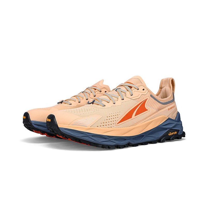 Sapatilhas Trail Running Altra OLYMPUS 5 Masculino Marrom | AL8027T87