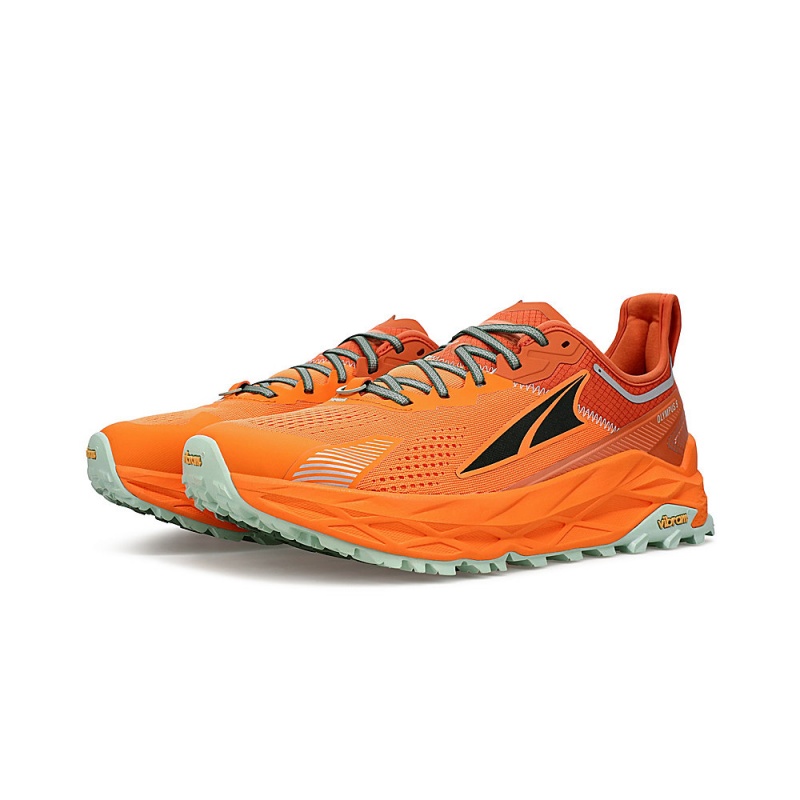 Sapatilhas Trail Running Altra OLYMPUS 5 Masculino Laranja | AL4810U64