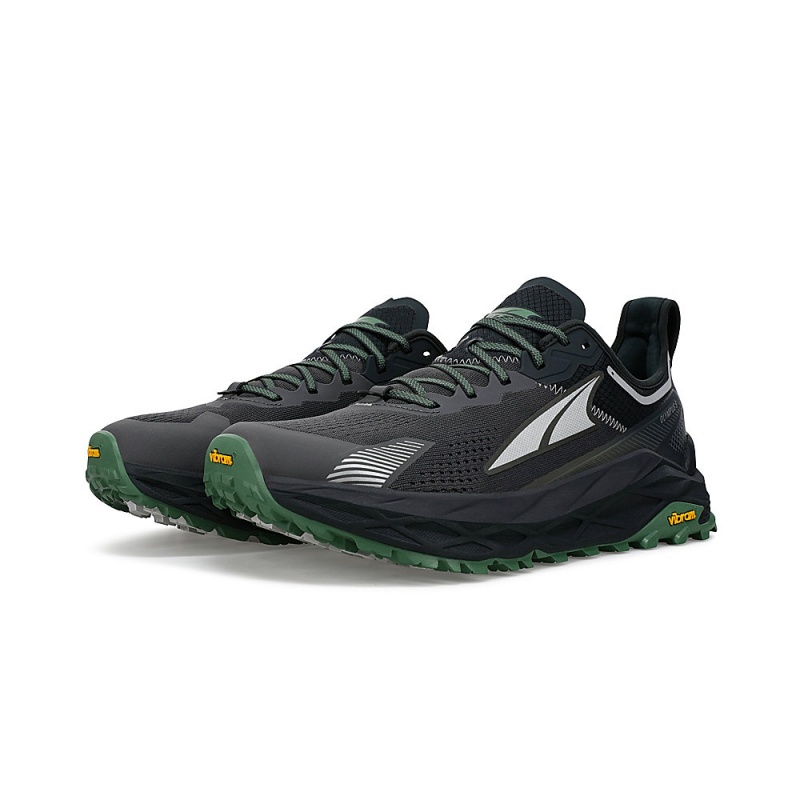 Sapatilhas Trail Running Altra OLYMPUS 5 Masculino Pretas Cinzentas | AL6358S78