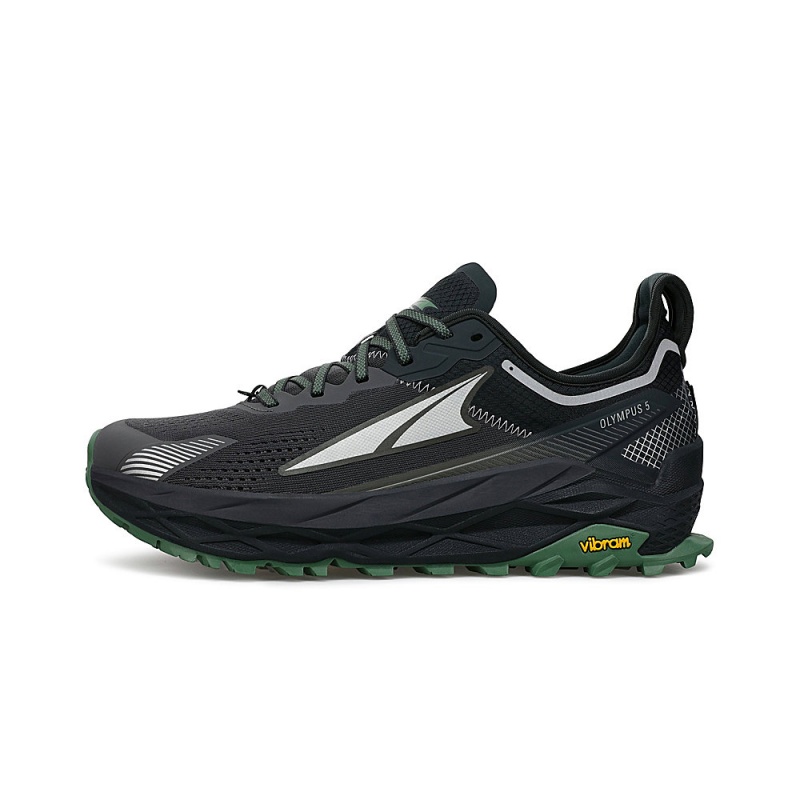 Sapatilhas Trail Running Altra OLYMPUS 5 Masculino Pretas Cinzentas | AL6358S78