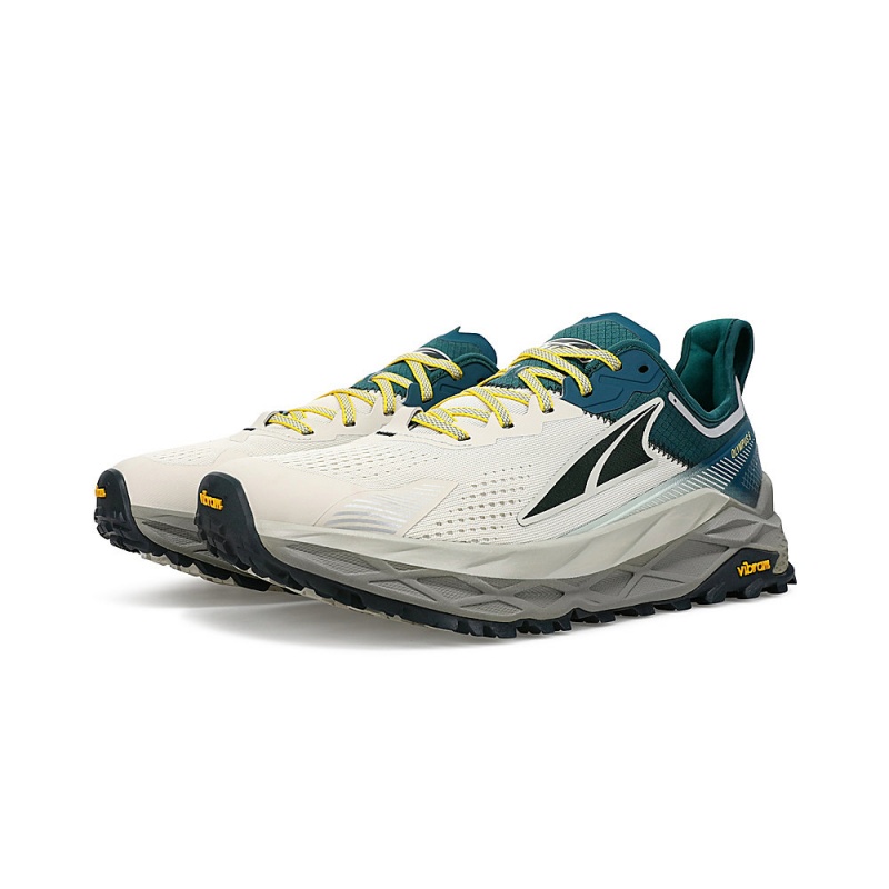 Sapatilhas Trail Running Altra OLYMPUS 5 Masculino Cinzentas Turquesa | AL9387F27