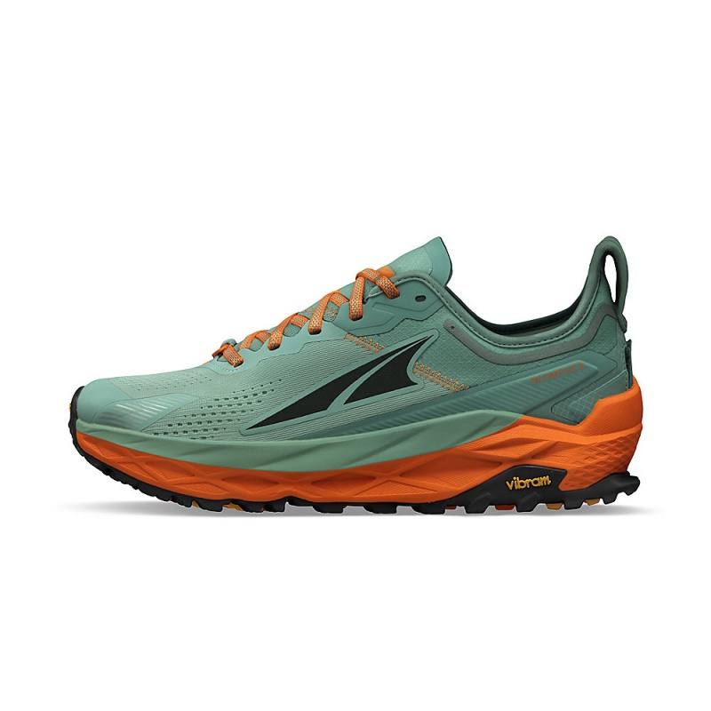 Sapatilhas Trail Running Altra OLYMPUS 5 Masculino Cinzentas Laranja | AL3206J53