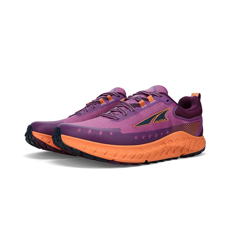 Sapatilhas Trail Running Altra OUTROAD 2 Feminino Roxo Laranja | AL8439J21