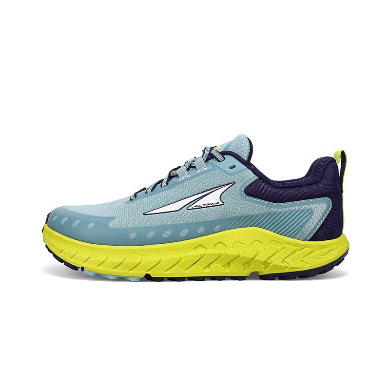 Sapatilhas Trail Running Altra OUTROAD 2 Feminino Azuis Verdes | AL4759L95