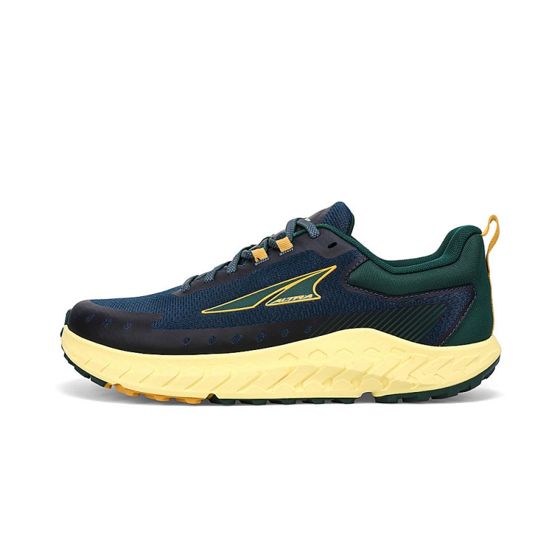 Sapatilhas Trail Running Altra OUTROAD 2 Masculino Azuis Amarelas | AL1457C61