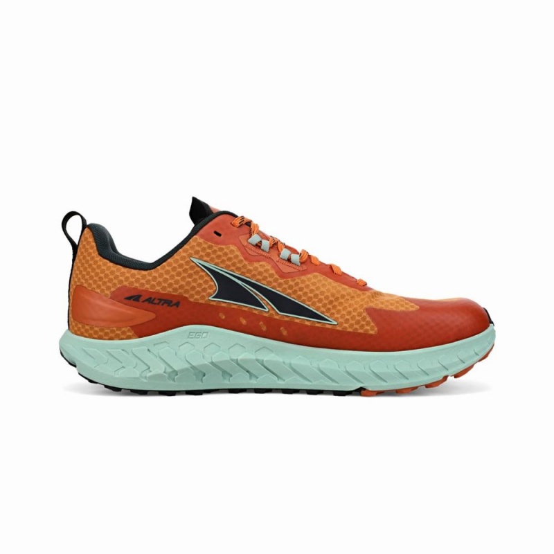 Sapatilhas Trail Running Altra OUTROAD Masculino Verdes Laranja | AL4215E43