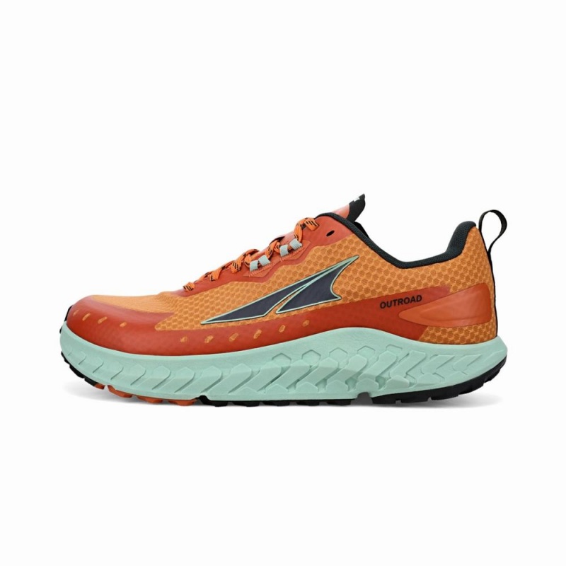 Sapatilhas Trail Running Altra OUTROAD Masculino Verdes Laranja | AL4215E43