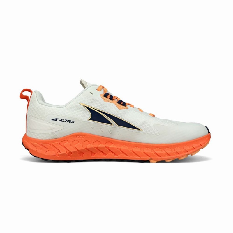 Sapatilhas Trail Running Altra OUTROAD Masculino Branco Laranja | AL1987R94