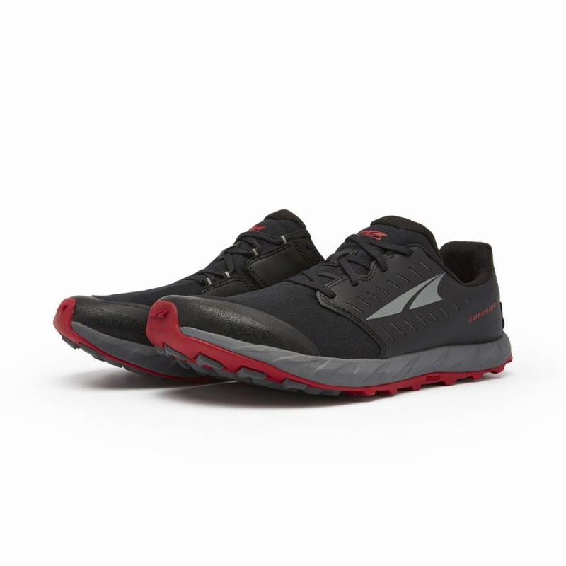 Sapatilhas Trail Running Altra SUPERIOR 5 Masculino Pretas Vermelhas | AL7506M48