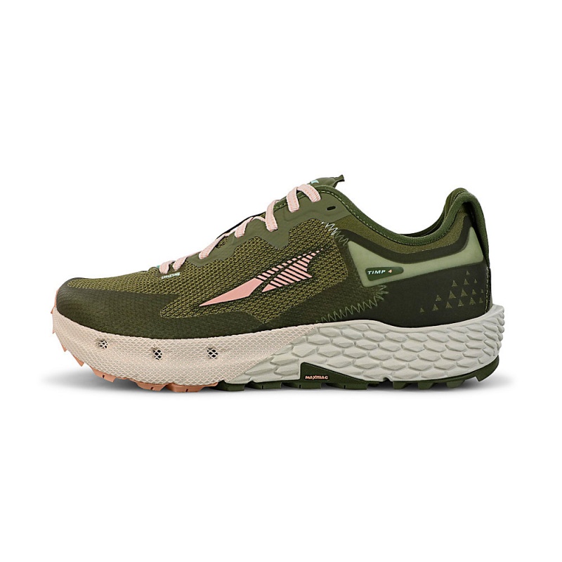 Sapatilhas Trail Running Altra TIMP 4 Feminino Verde Oliva | AL2504M15