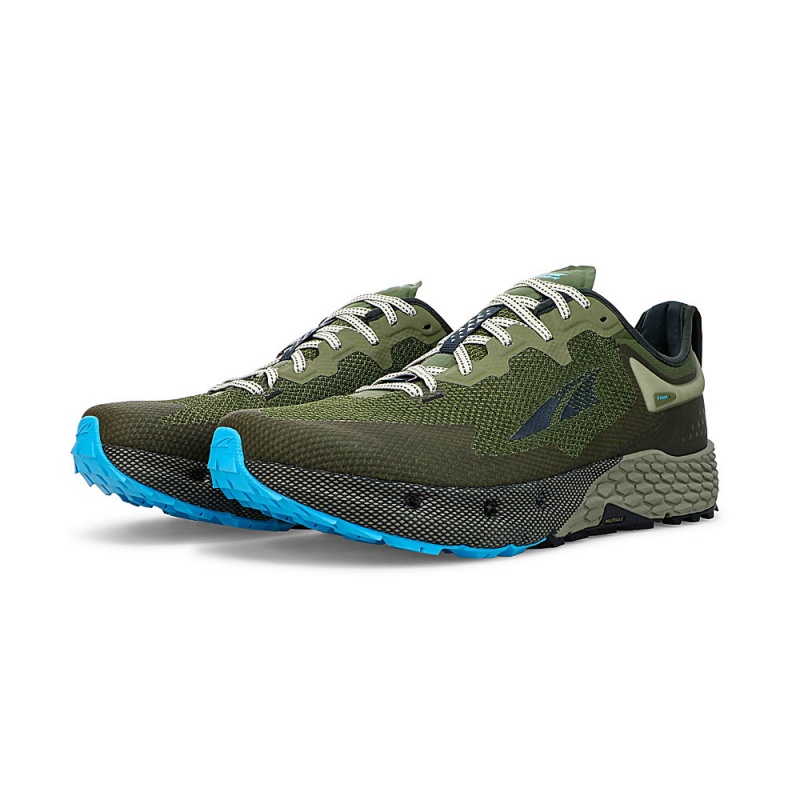 Sapatilhas Trail Running Altra TIMP 4 Masculino Verde Oliva | AL2478N96