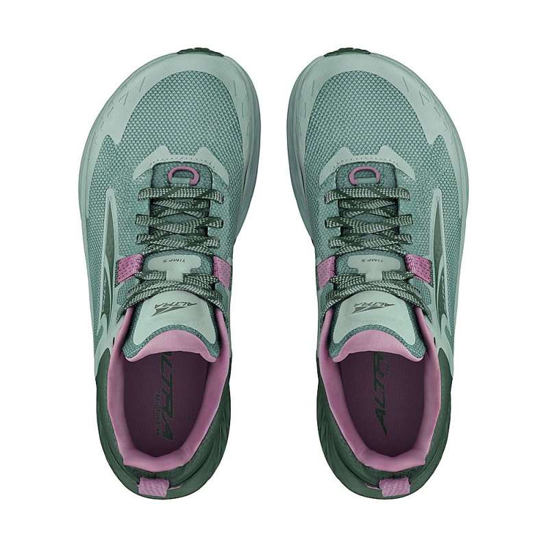 Sapatilhas Trail Running Altra TIMP 5 Feminino Verdes | AL7534V64