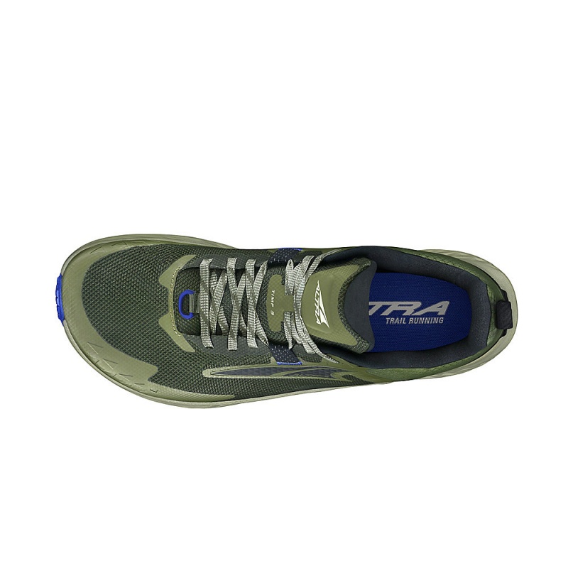 Sapatilhas Trail Running Altra TIMP 5 Masculino Verde Oliva | AL4962W52