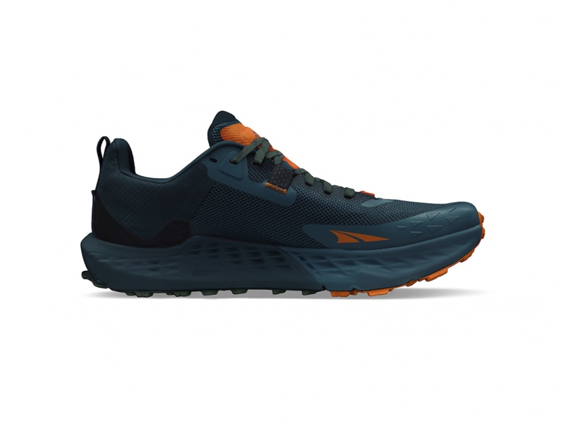 Sapatilhas Trail Running Altra TIMP 5 Masculino Azuis Laranja | AL1489R10