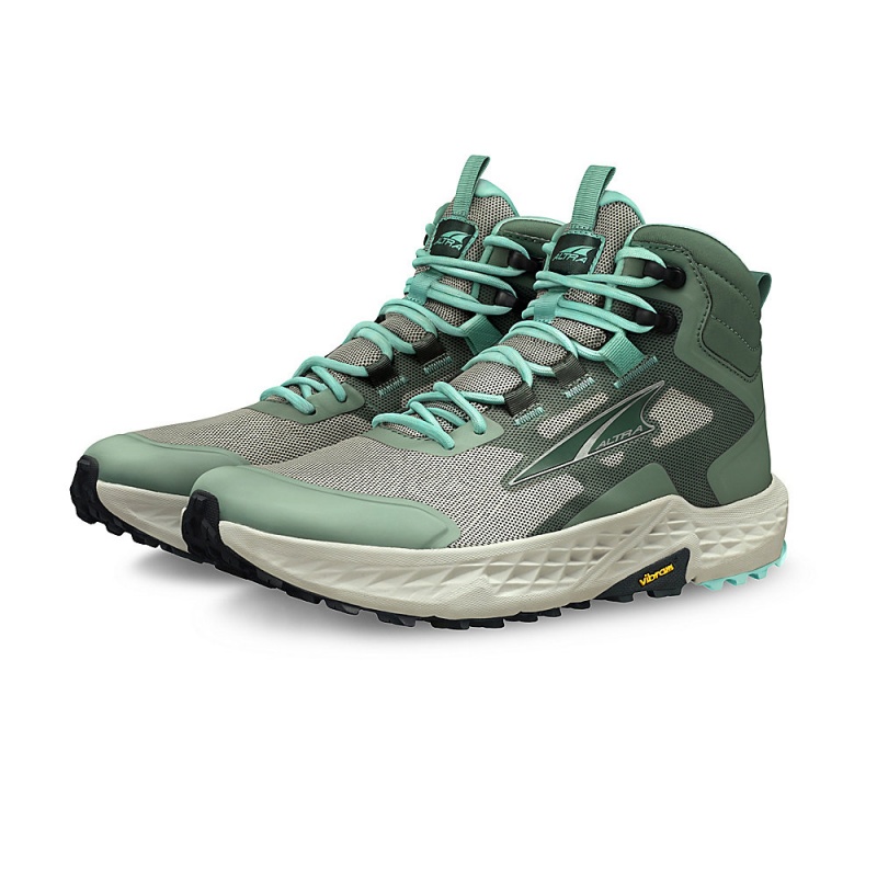 Sapatilhas Trail Running Altra TIMP HIKER Feminino Cinzentas Verdes | AL9218K81