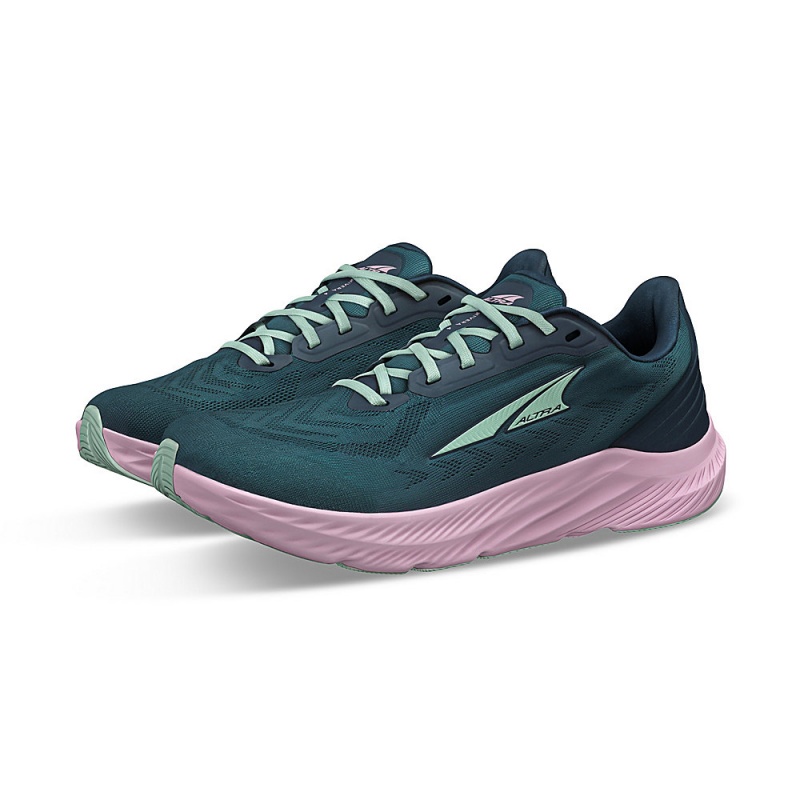 Sapatilhas Treino Altra RIVERA 4 Feminino Azul Marinho Rosa | AL4237M47